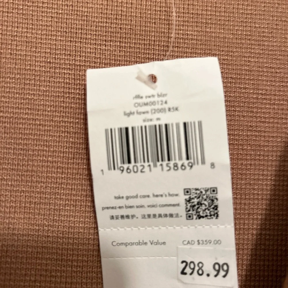 NWT Kate Spade Classic Tan Cape Coat - Picture 5 of 6